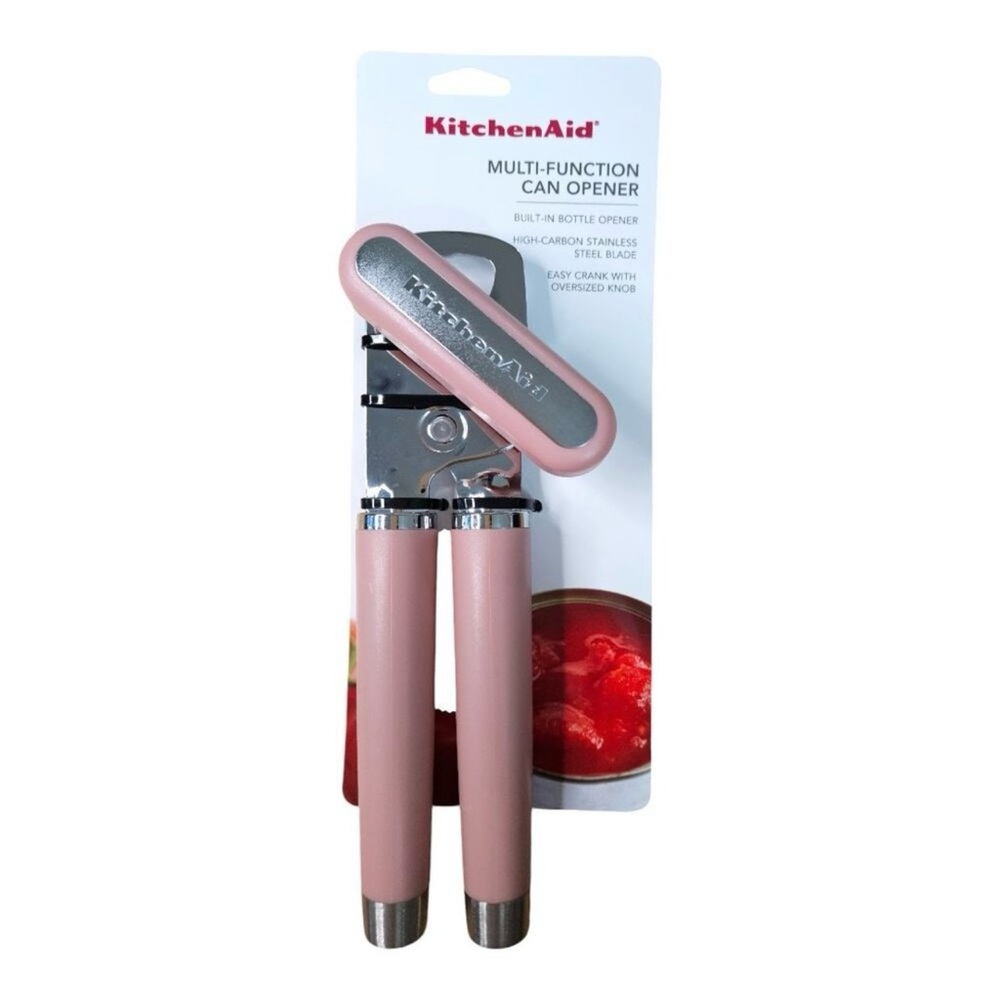 KitchenAid Classic Multifunction Can Opener/Bottle Opener Dried Rose (Pink)